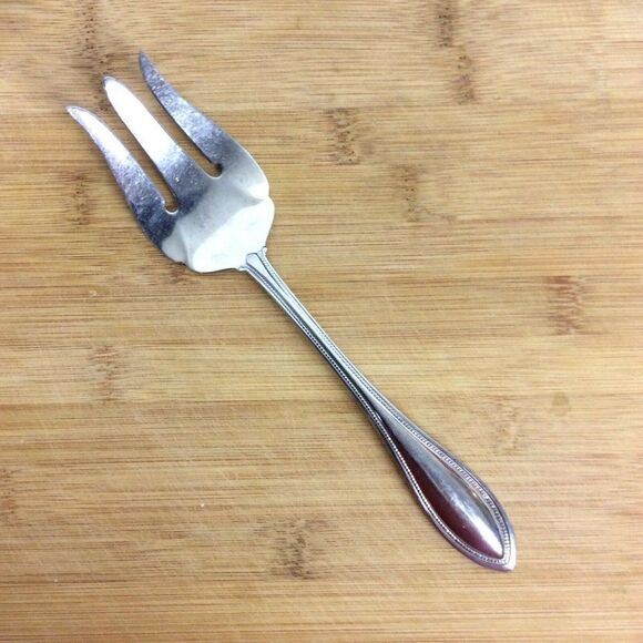 Oneida Arbor American Harmony Cold Meat Serving Fork Stainless Steel Flatware - Picture 1 of 4